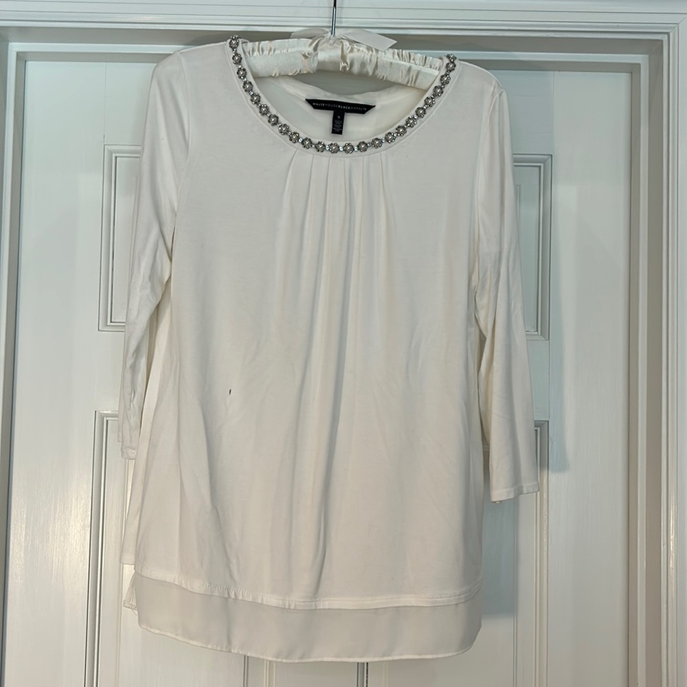 White house black market white shirt